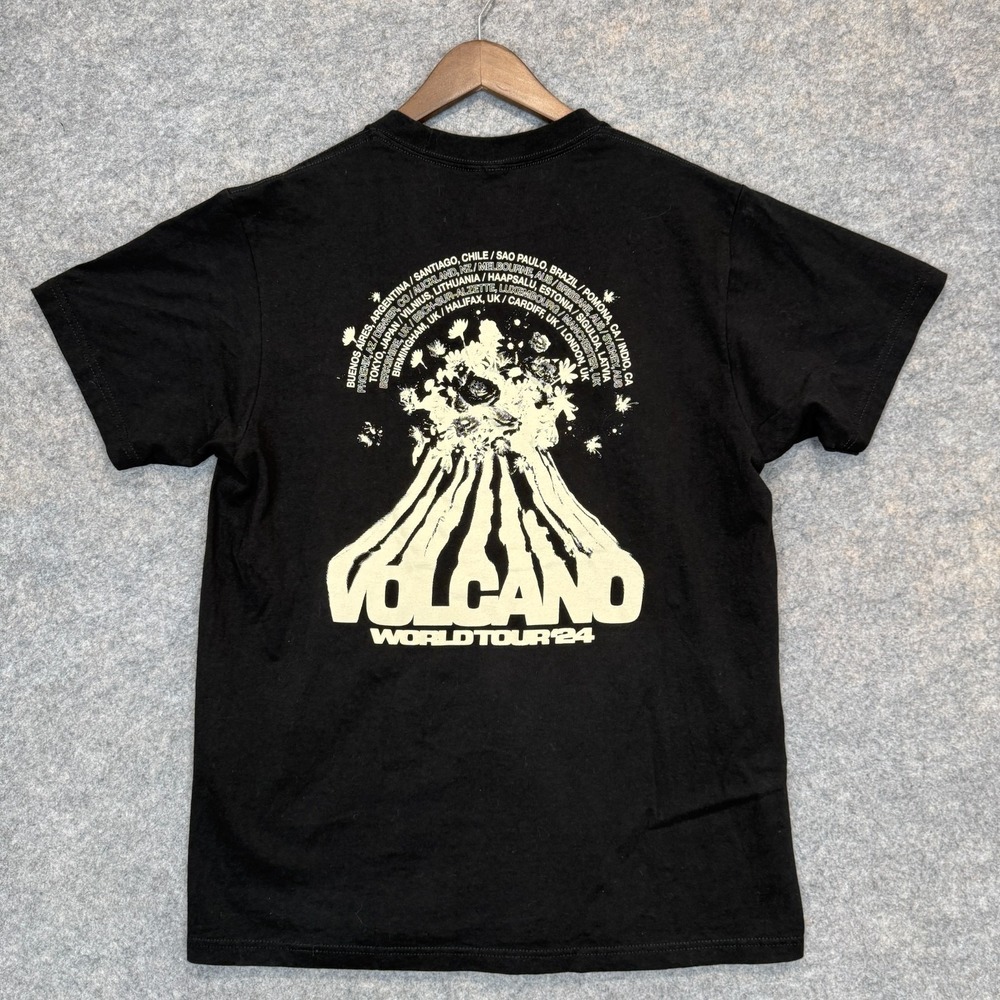 Jungle Band Volcano World Tour 2024 T Shirt ADult Large Electronic Concert Merch